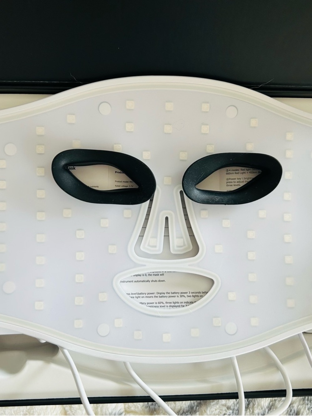 LED Photon Mask Box - Black & Gold Packaging